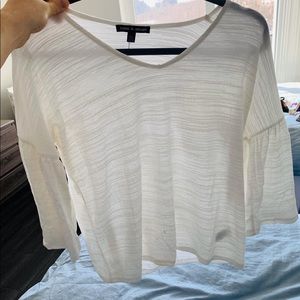 New never worn white top